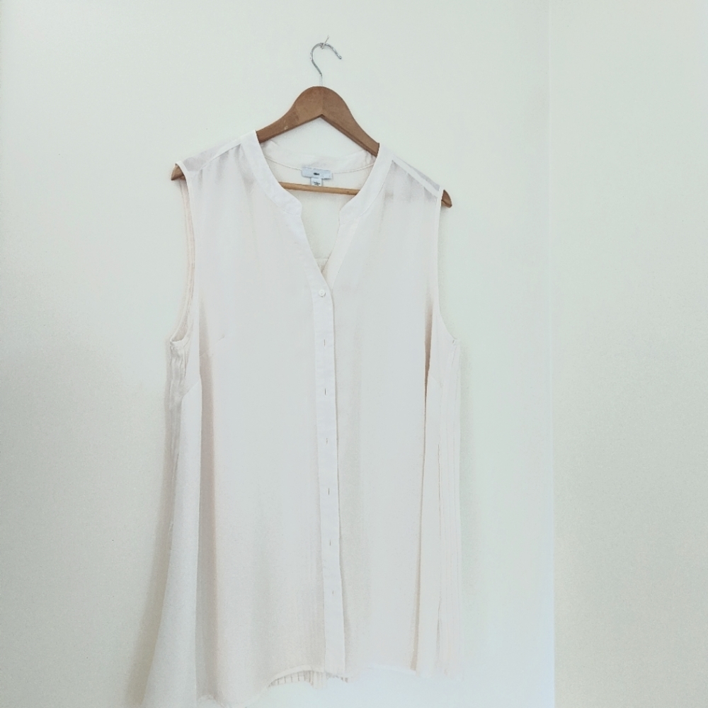 Women's sleeveless tunic top